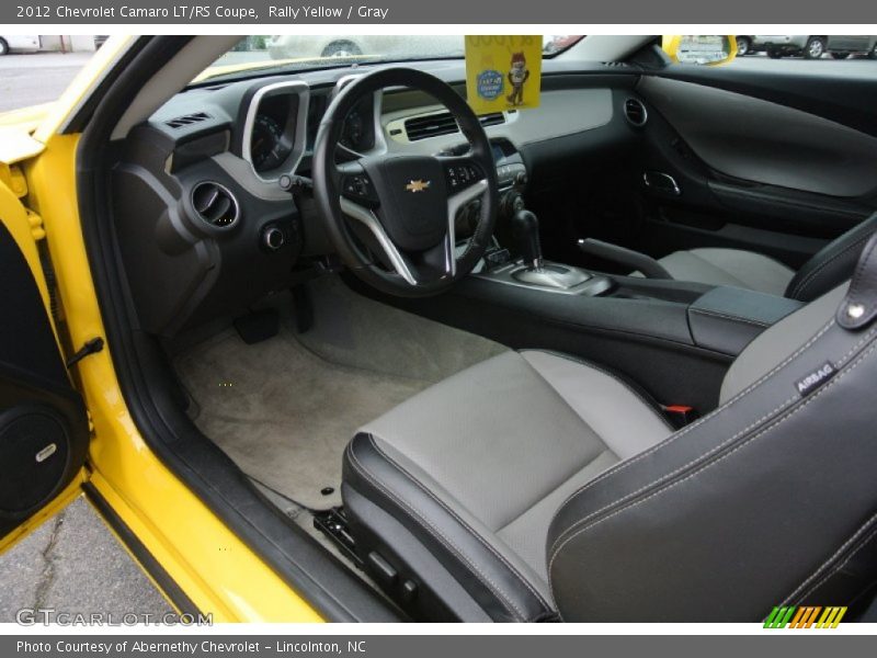 Rally Yellow / Gray 2012 Chevrolet Camaro LT/RS Coupe