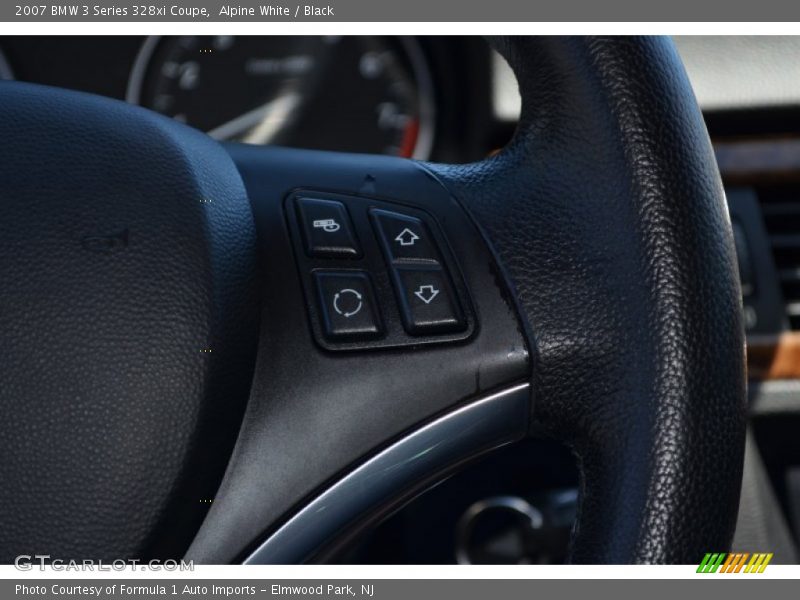 Alpine White / Black 2007 BMW 3 Series 328xi Coupe