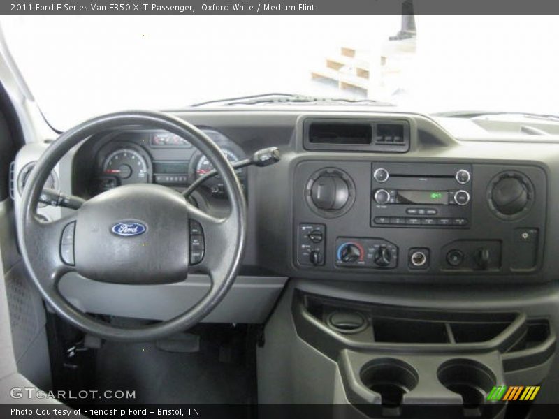 Oxford White / Medium Flint 2011 Ford E Series Van E350 XLT Passenger