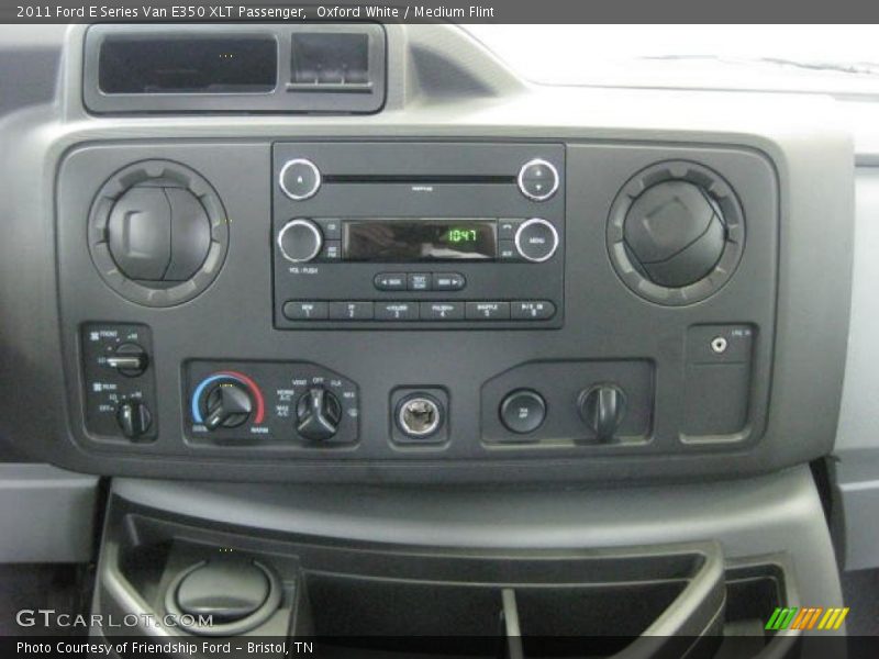 Oxford White / Medium Flint 2011 Ford E Series Van E350 XLT Passenger