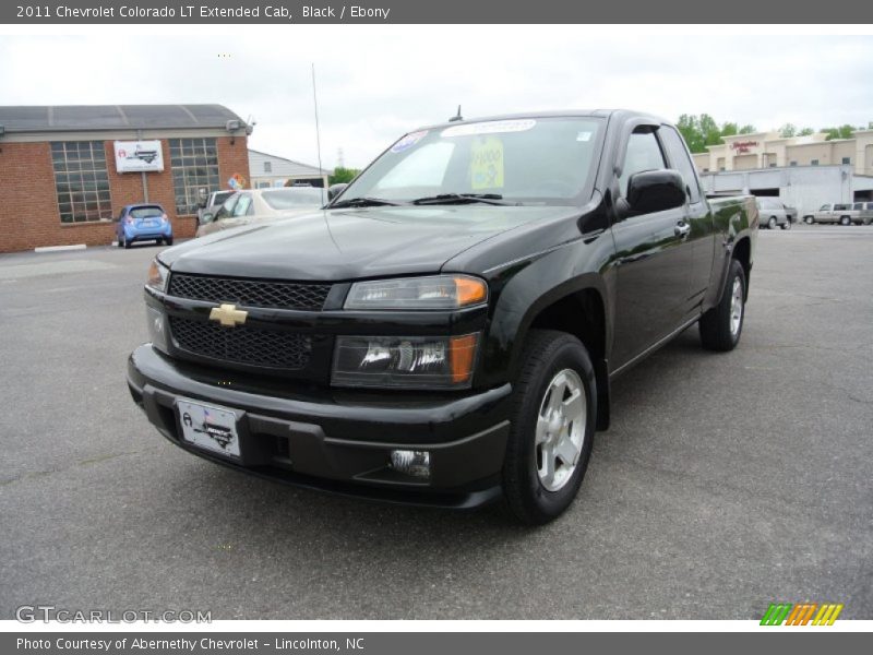Black / Ebony 2011 Chevrolet Colorado LT Extended Cab