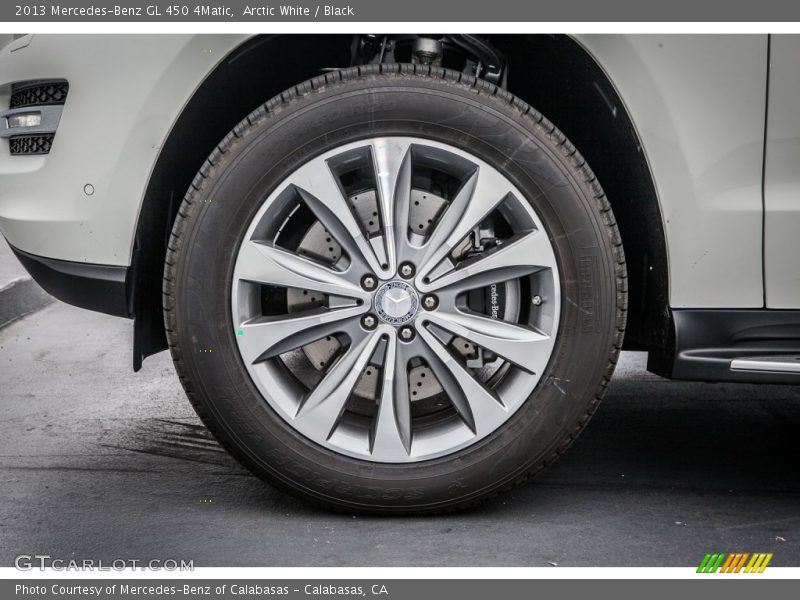 Arctic White / Black 2013 Mercedes-Benz GL 450 4Matic