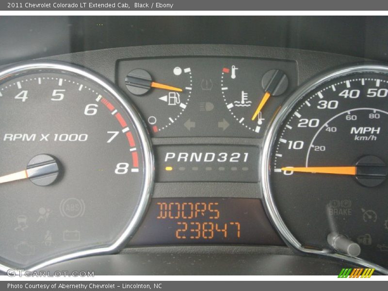 Black / Ebony 2011 Chevrolet Colorado LT Extended Cab