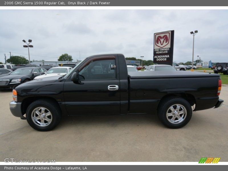 Onyx Black / Dark Pewter 2006 GMC Sierra 1500 Regular Cab