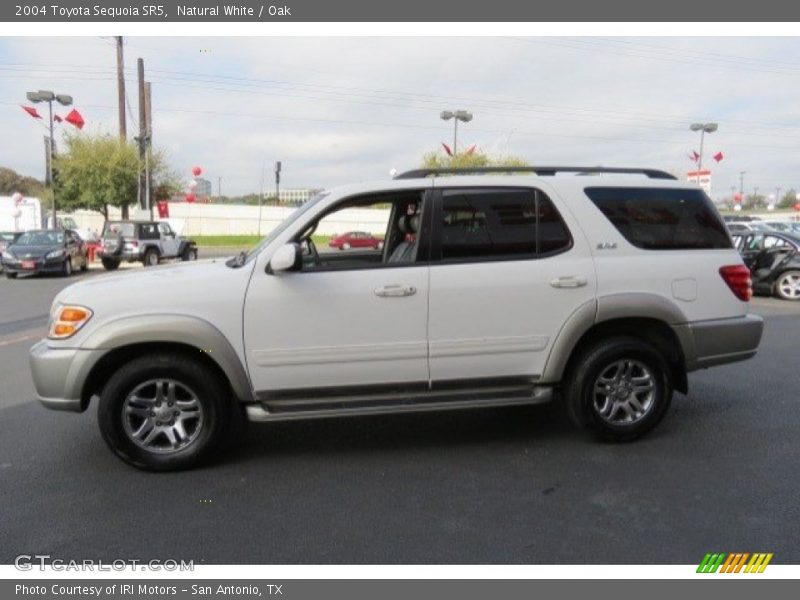 Natural White / Oak 2004 Toyota Sequoia SR5