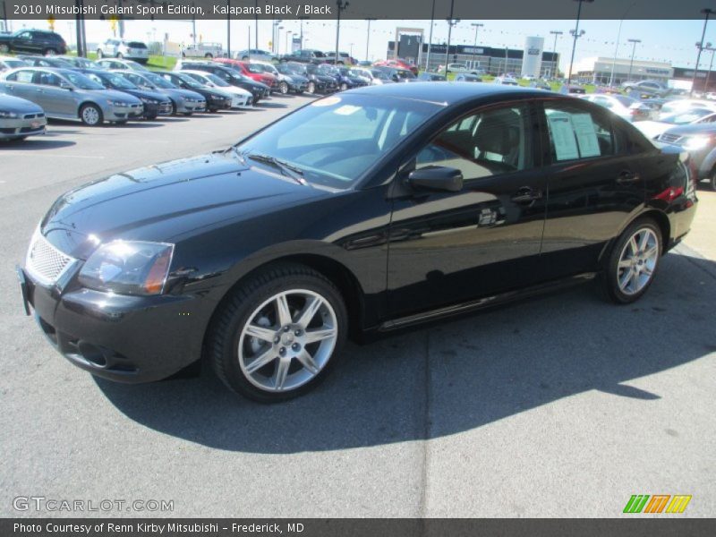 Kalapana Black / Black 2010 Mitsubishi Galant Sport Edition