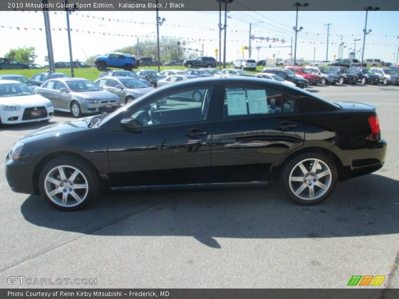 Kalapana Black / Black 2010 Mitsubishi Galant Sport Edition