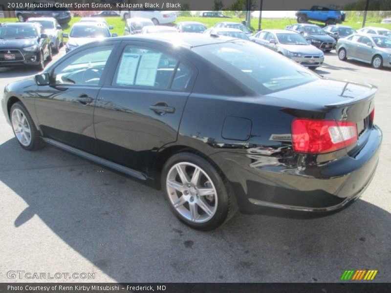 Kalapana Black / Black 2010 Mitsubishi Galant Sport Edition