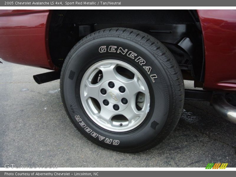 Sport Red Metallic / Tan/Neutral 2005 Chevrolet Avalanche LS 4x4