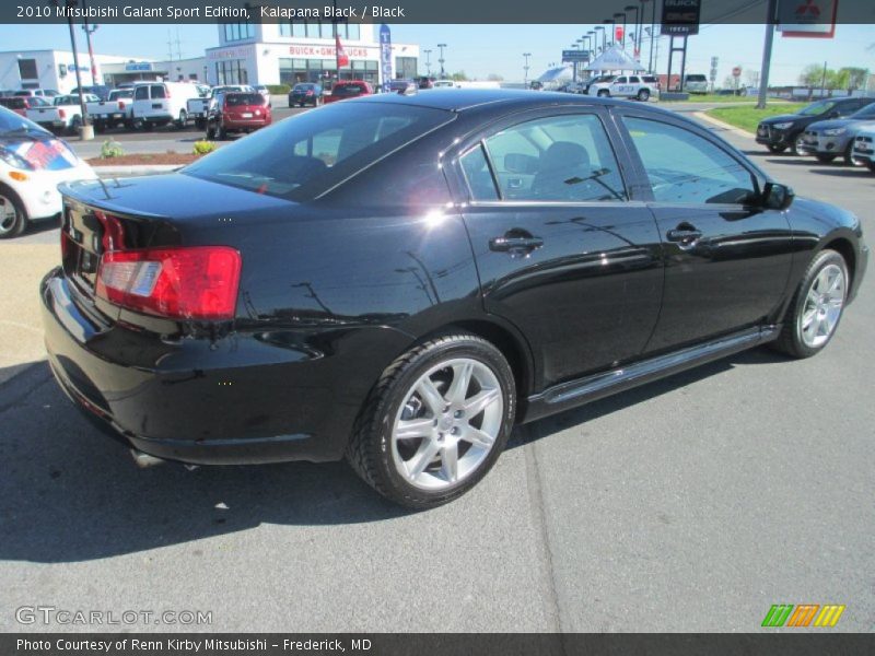 Kalapana Black / Black 2010 Mitsubishi Galant Sport Edition