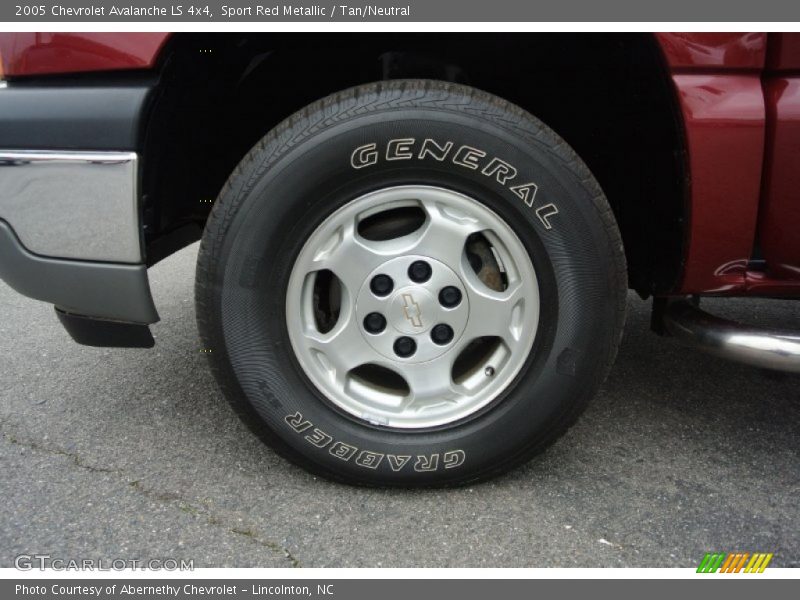 Sport Red Metallic / Tan/Neutral 2005 Chevrolet Avalanche LS 4x4