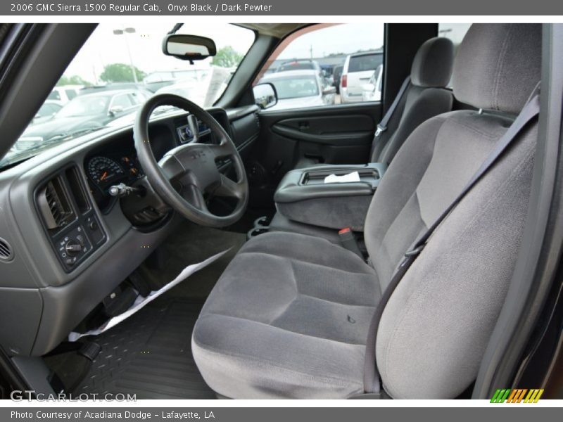 Onyx Black / Dark Pewter 2006 GMC Sierra 1500 Regular Cab
