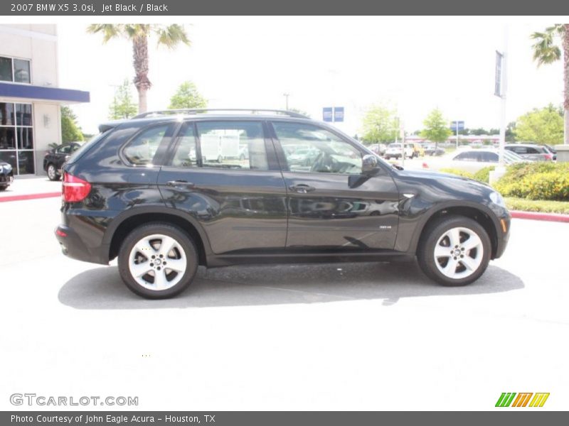 Jet Black / Black 2007 BMW X5 3.0si