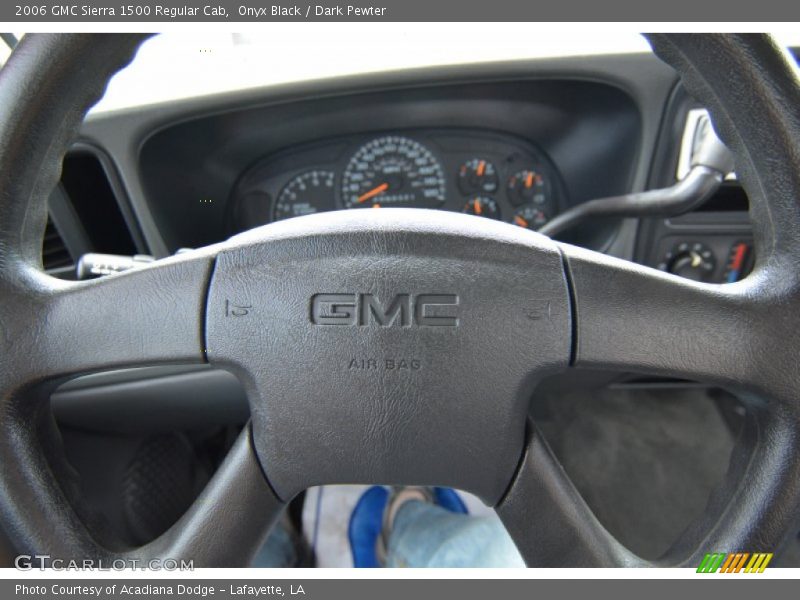 Onyx Black / Dark Pewter 2006 GMC Sierra 1500 Regular Cab