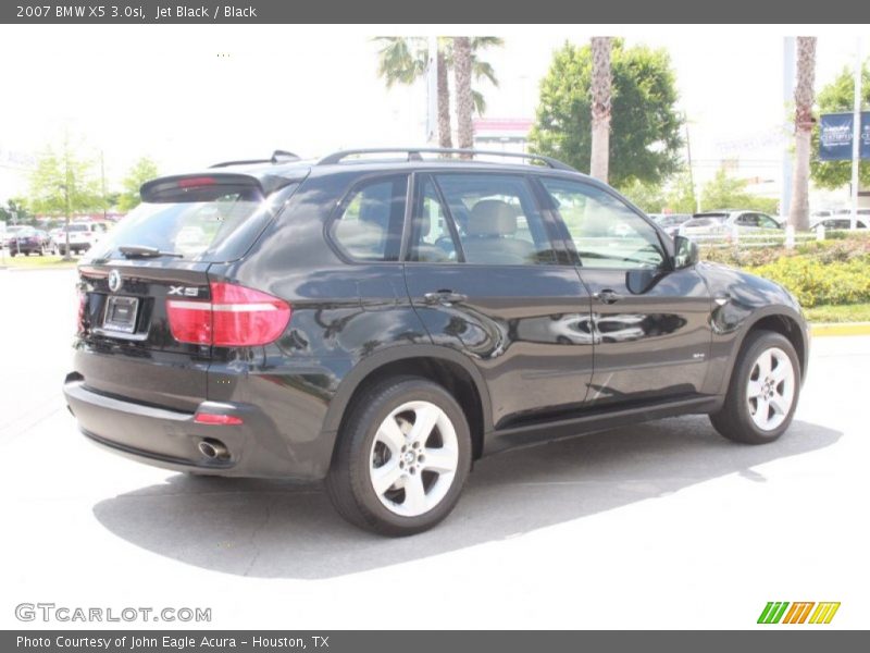 Jet Black / Black 2007 BMW X5 3.0si