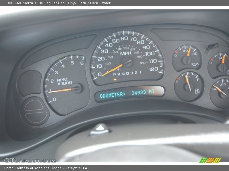 Onyx Black / Dark Pewter 2006 GMC Sierra 1500 Regular Cab