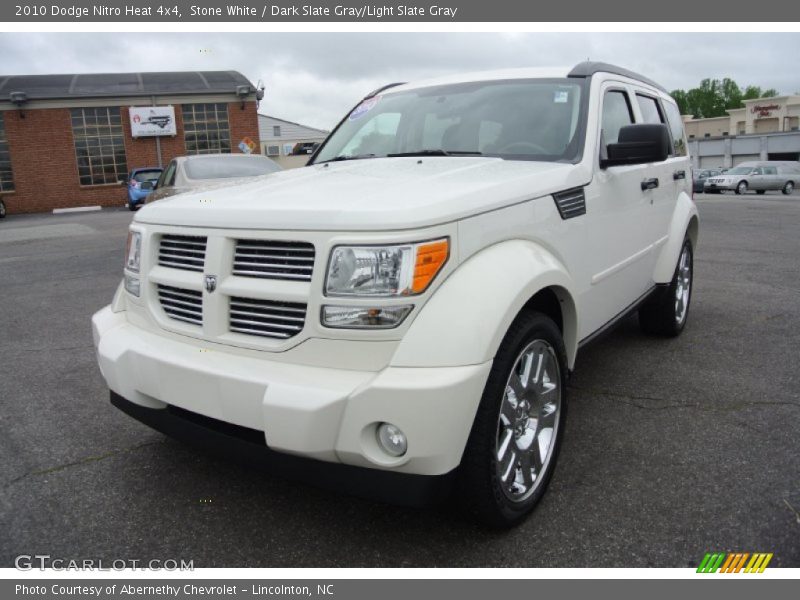 Stone White / Dark Slate Gray/Light Slate Gray 2010 Dodge Nitro Heat 4x4