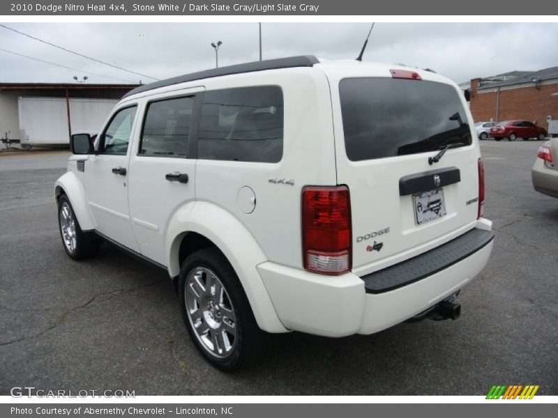 Stone White / Dark Slate Gray/Light Slate Gray 2010 Dodge Nitro Heat 4x4