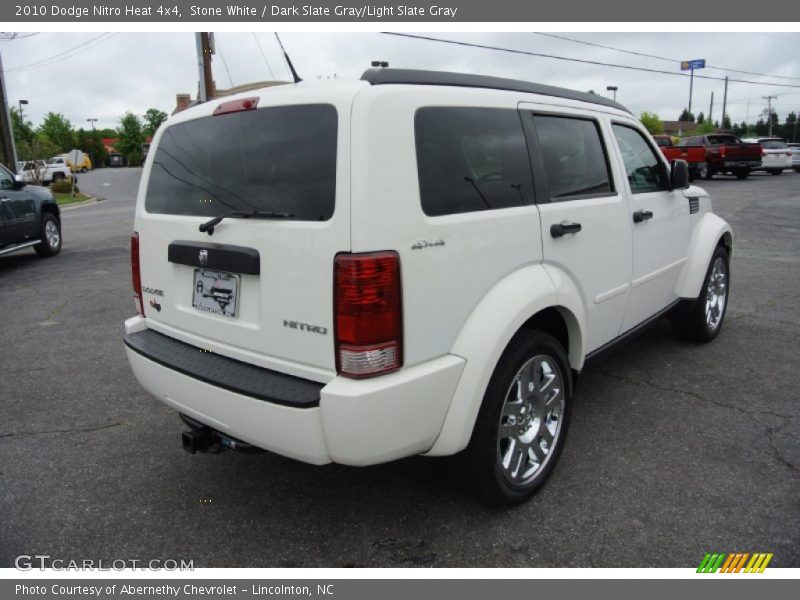 Stone White / Dark Slate Gray/Light Slate Gray 2010 Dodge Nitro Heat 4x4