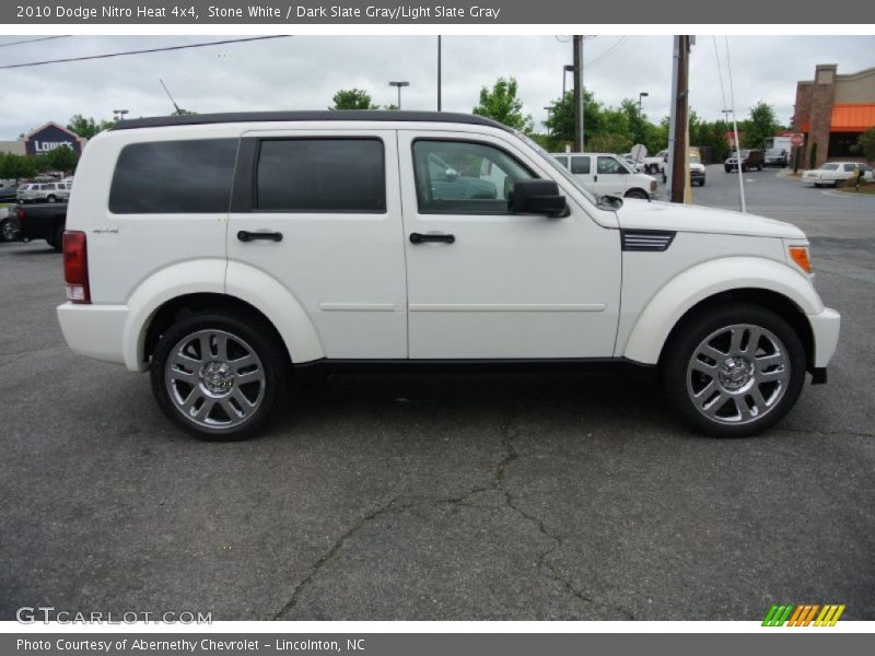 Stone White / Dark Slate Gray/Light Slate Gray 2010 Dodge Nitro Heat 4x4