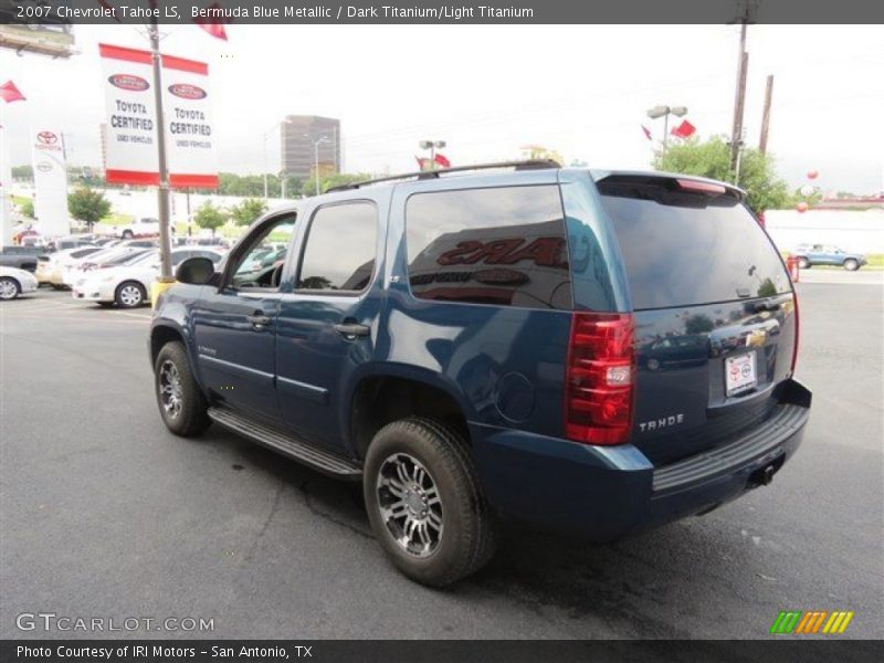 Bermuda Blue Metallic / Dark Titanium/Light Titanium 2007 Chevrolet Tahoe LS