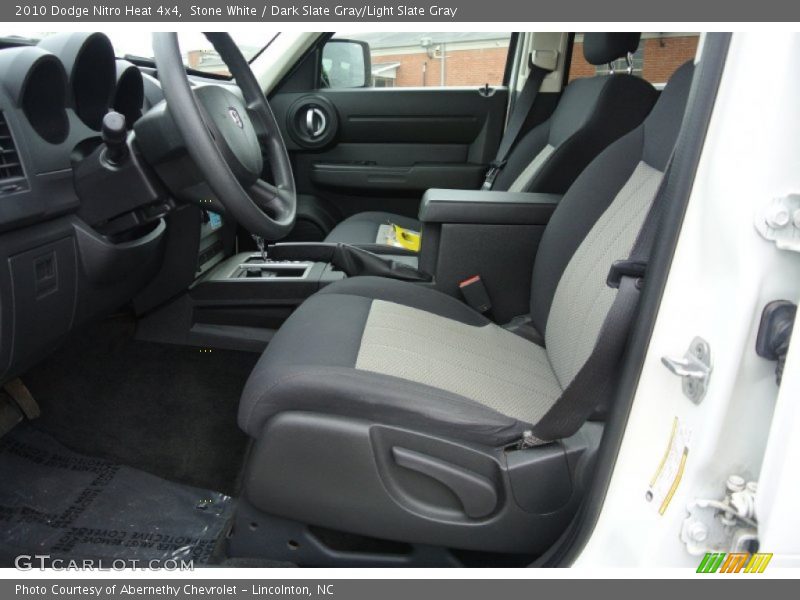 Stone White / Dark Slate Gray/Light Slate Gray 2010 Dodge Nitro Heat 4x4