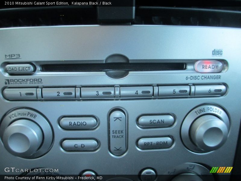 Kalapana Black / Black 2010 Mitsubishi Galant Sport Edition
