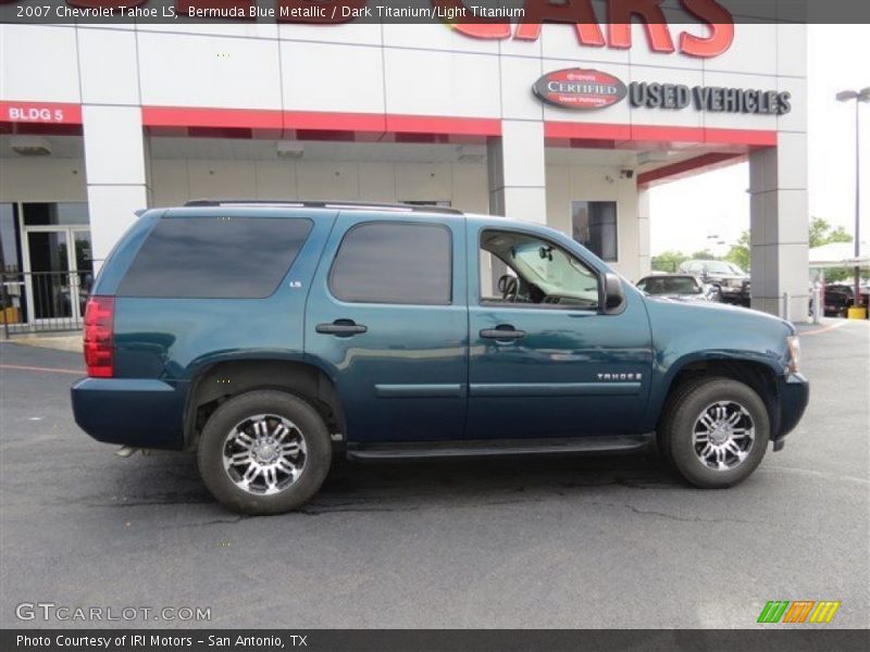 Bermuda Blue Metallic / Dark Titanium/Light Titanium 2007 Chevrolet Tahoe LS