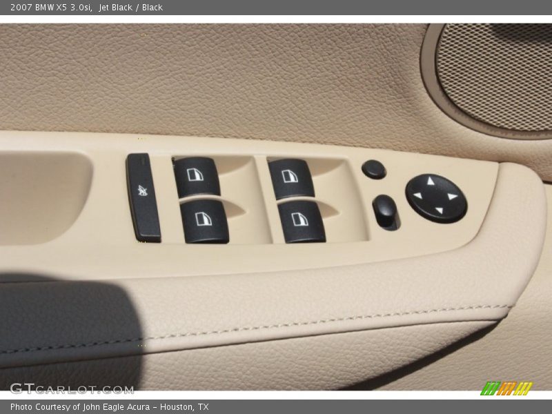 Jet Black / Black 2007 BMW X5 3.0si
