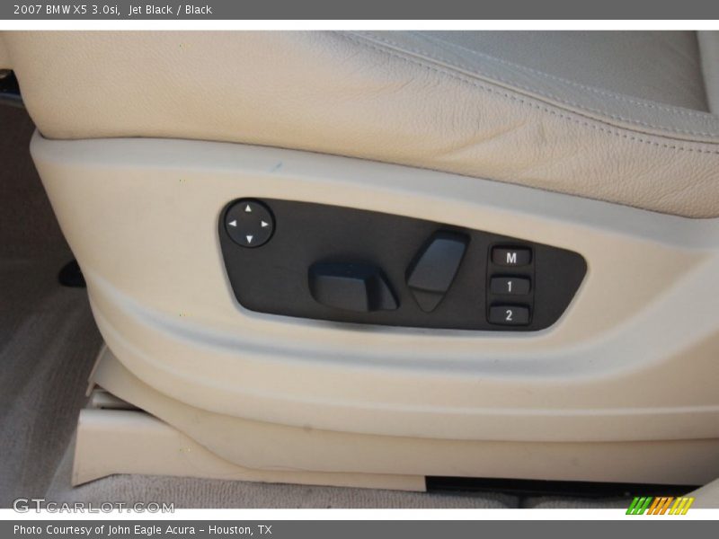 Jet Black / Black 2007 BMW X5 3.0si