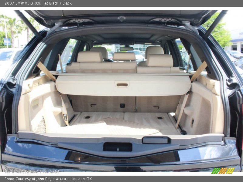 Jet Black / Black 2007 BMW X5 3.0si