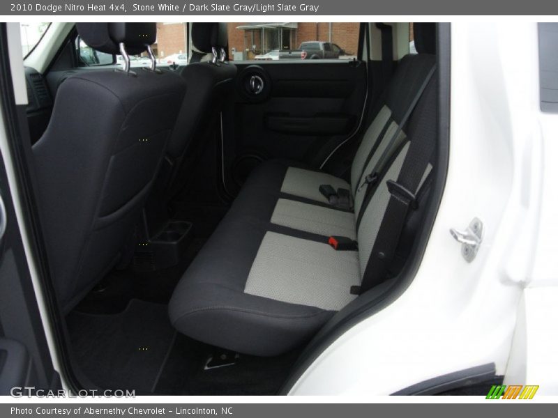 Stone White / Dark Slate Gray/Light Slate Gray 2010 Dodge Nitro Heat 4x4