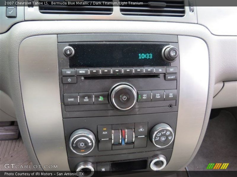 Controls of 2007 Tahoe LS