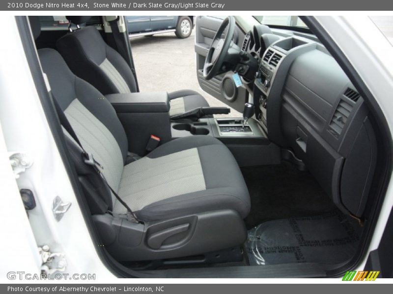 Stone White / Dark Slate Gray/Light Slate Gray 2010 Dodge Nitro Heat 4x4