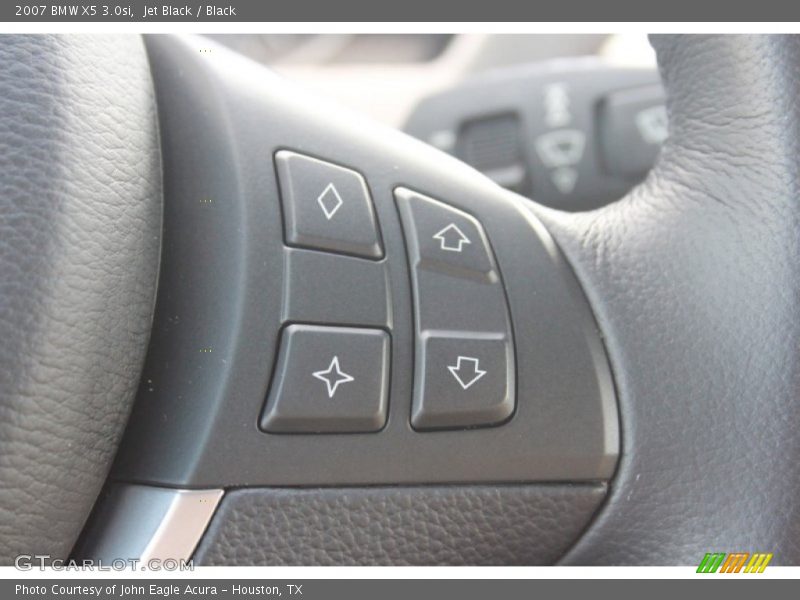 Jet Black / Black 2007 BMW X5 3.0si