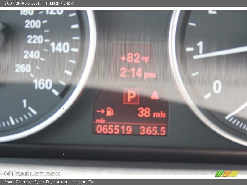 Jet Black / Black 2007 BMW X5 3.0si