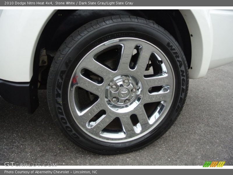 Stone White / Dark Slate Gray/Light Slate Gray 2010 Dodge Nitro Heat 4x4