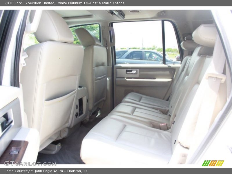 White Platinum Tri-Coat Metallic / Stone 2010 Ford Expedition Limited