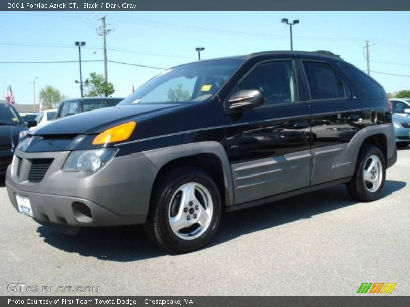 Black / Dark Gray 2001 Pontiac Aztek GT