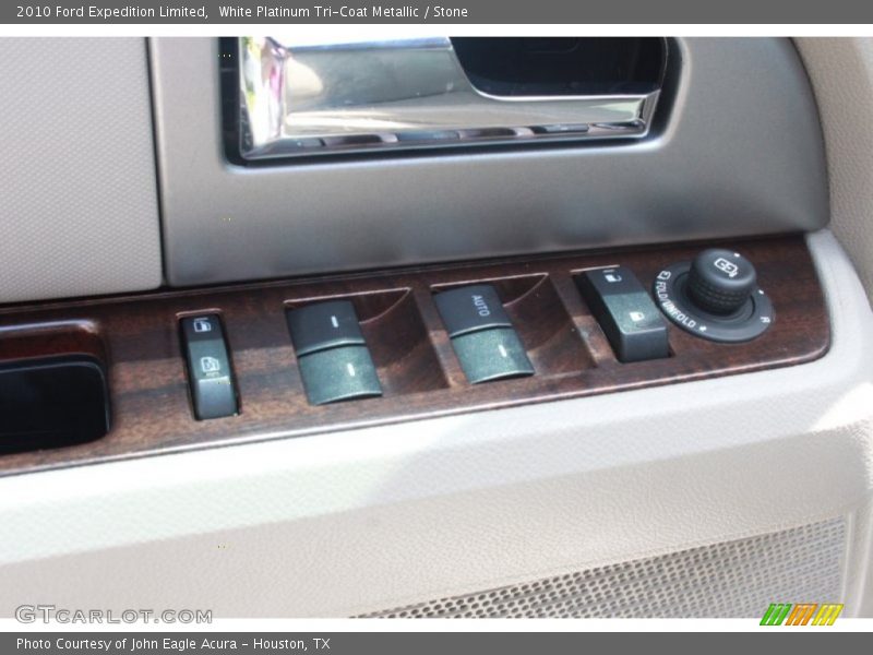 White Platinum Tri-Coat Metallic / Stone 2010 Ford Expedition Limited