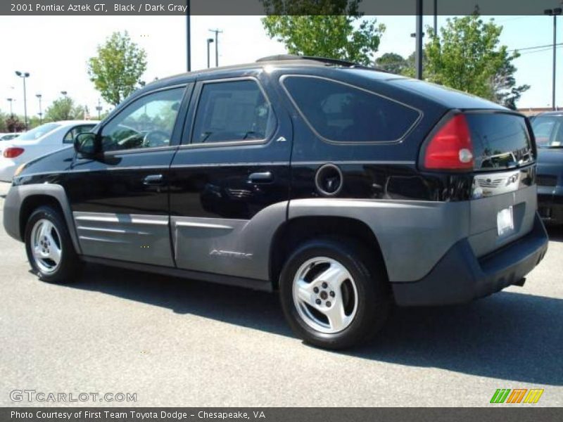 Black / Dark Gray 2001 Pontiac Aztek GT