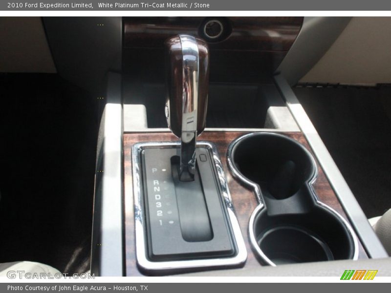 White Platinum Tri-Coat Metallic / Stone 2010 Ford Expedition Limited
