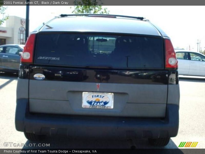 Black / Dark Gray 2001 Pontiac Aztek GT