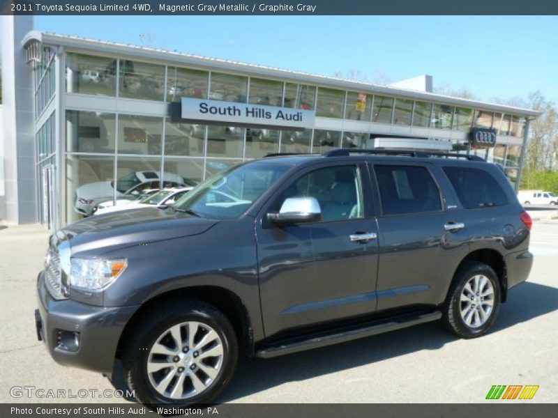 Magnetic Gray Metallic / Graphite Gray 2011 Toyota Sequoia Limited 4WD