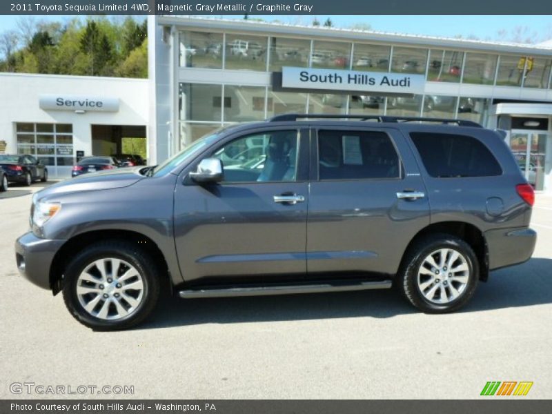 Magnetic Gray Metallic / Graphite Gray 2011 Toyota Sequoia Limited 4WD