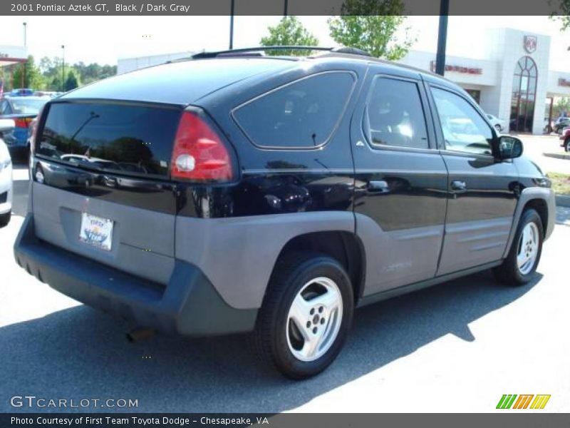 Black / Dark Gray 2001 Pontiac Aztek GT