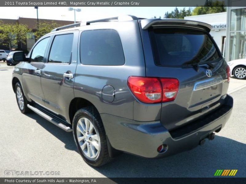 Magnetic Gray Metallic / Graphite Gray 2011 Toyota Sequoia Limited 4WD
