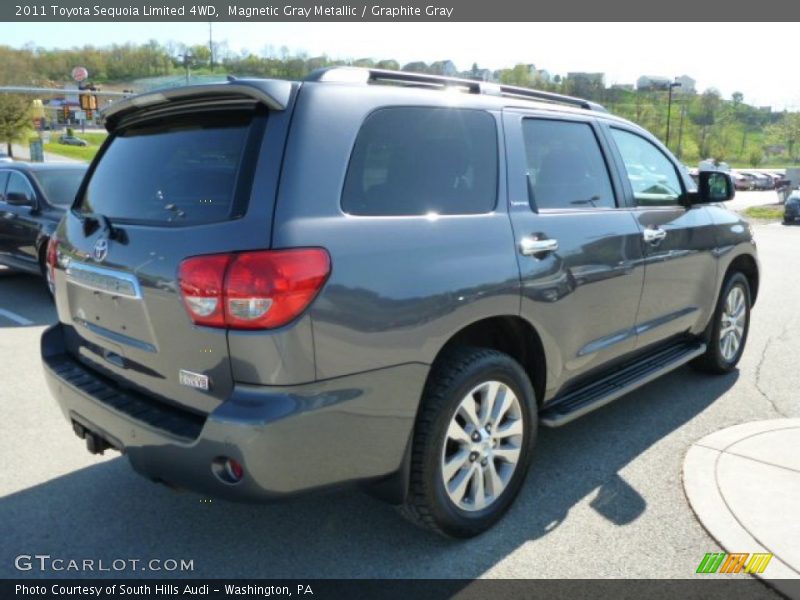Magnetic Gray Metallic / Graphite Gray 2011 Toyota Sequoia Limited 4WD