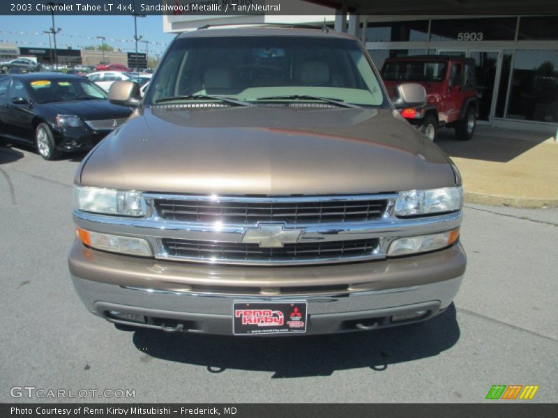 Sandalwood Metallic / Tan/Neutral 2003 Chevrolet Tahoe LT 4x4