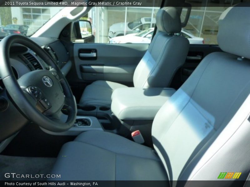 Magnetic Gray Metallic / Graphite Gray 2011 Toyota Sequoia Limited 4WD